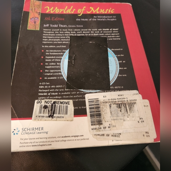 World Of Music 5th Edition PaperBack - Picture 3 of 12